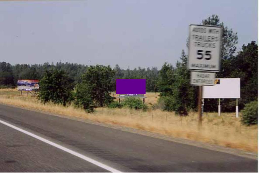 Photo of a billboard in McCloud