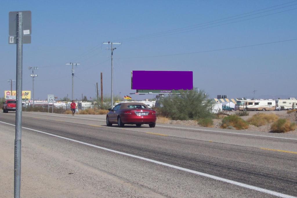 Photo of a billboard in Cibola