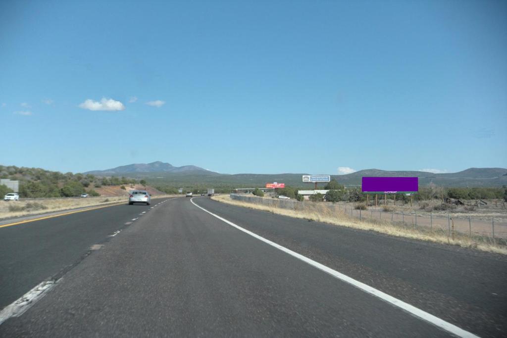 Photo of a billboard in Ash Fork