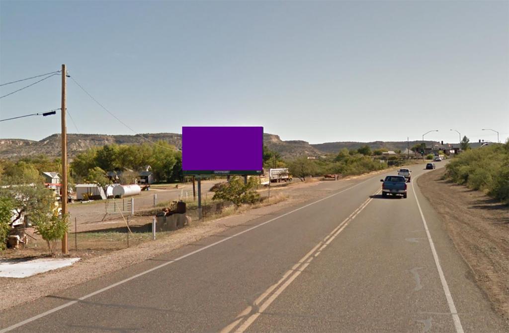 Photo of a billboard in Camp Verde