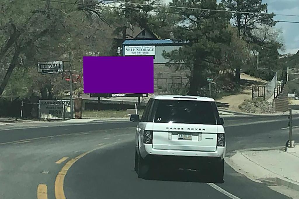 Photo of a billboard in Groom Creek