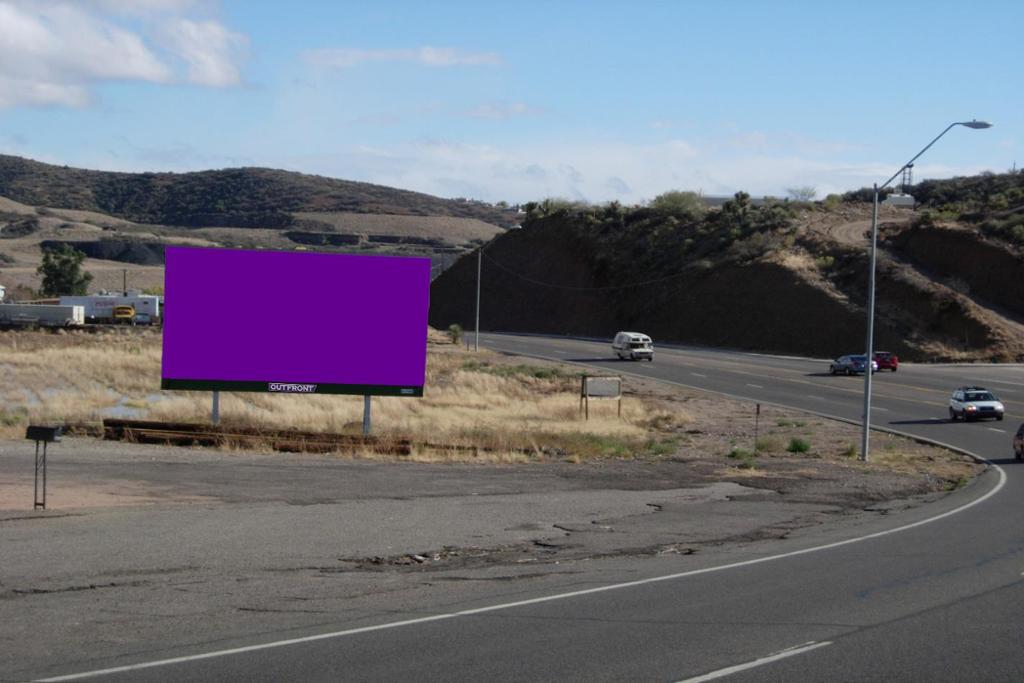 Photo of a billboard in Petrified For