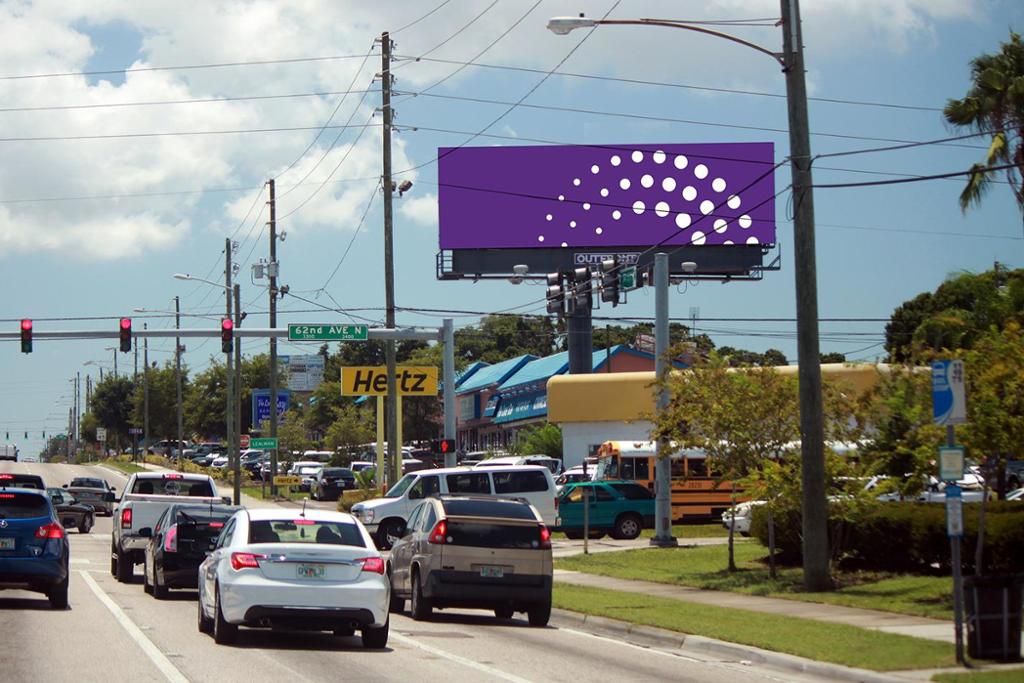 Photo of an outdoor ad in Pinellas Park