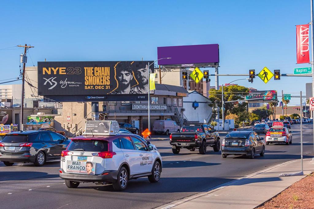 Photo of a billboard in Paradise