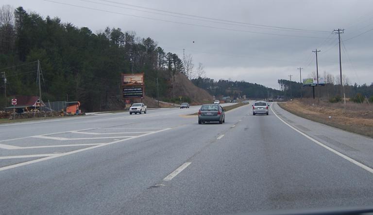 Photo of a billboard in Tiger