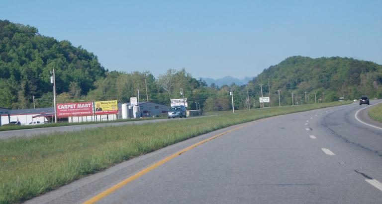 Photo of a billboard in Brasstown