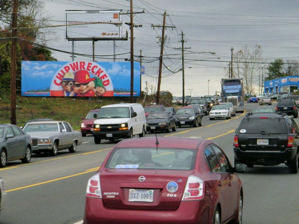 Photo of a billboard in Lorton