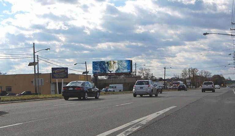 Photo of a billboard in Moorestown