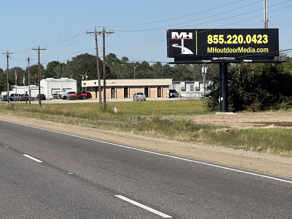 Photo of a billboard in Cow Island