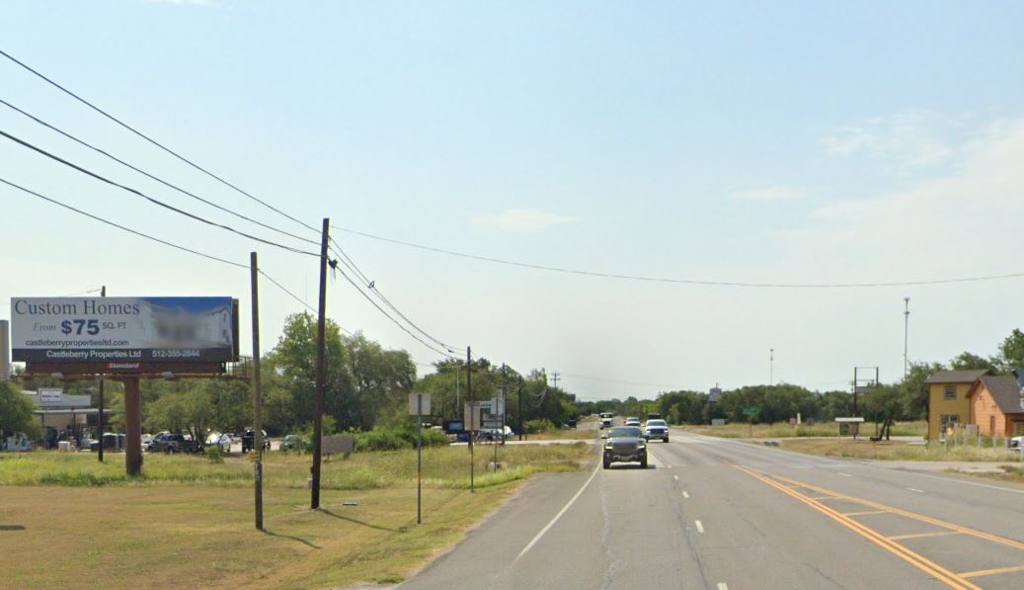 Photo of a billboard in Bertram