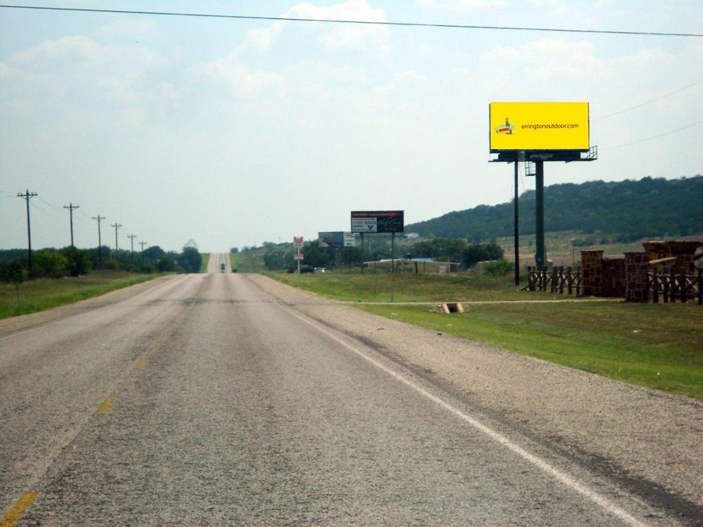 Photo of a billboard in Strawn