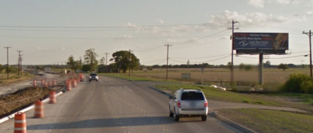 Photo of a billboard in Celina