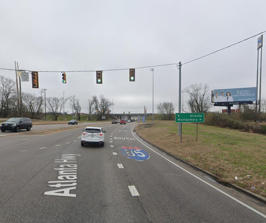 Photo of a billboard in Mathews