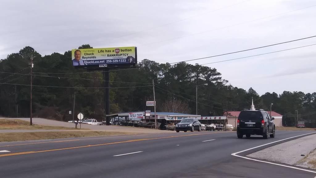 Photo of a billboard in Daviston