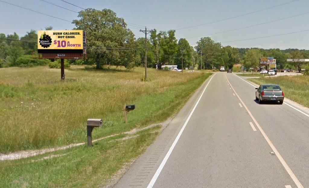 Photo of a billboard in Dawson