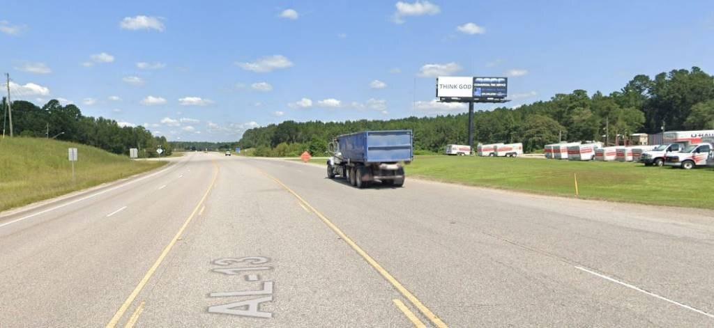 Photo of a billboard in Pine Hill