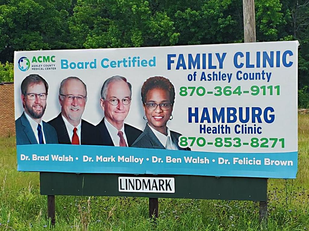 Photo of a billboard in Crossett