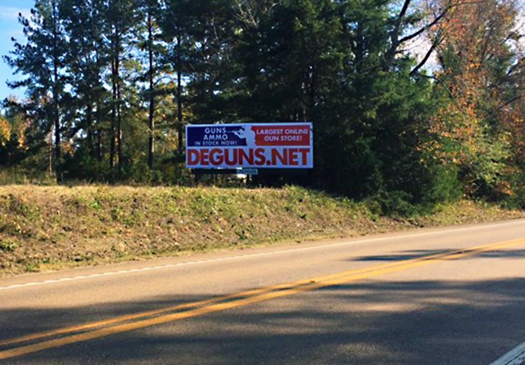 Photo of a billboard in Rosston
