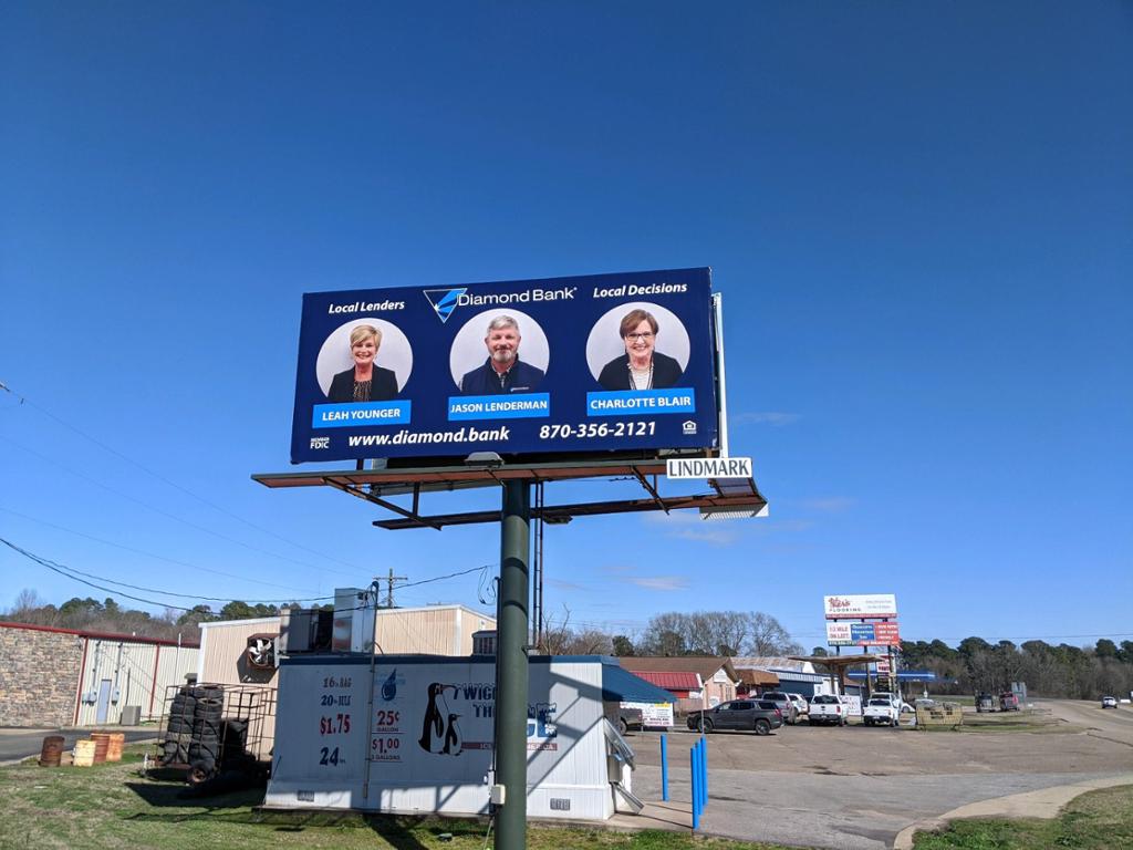 Photo of a billboard in Buckville