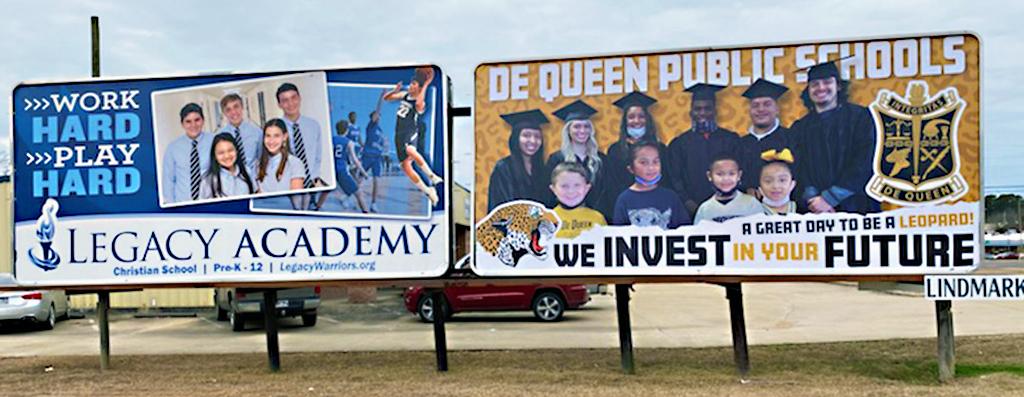 Photo of a billboard in Eagletown