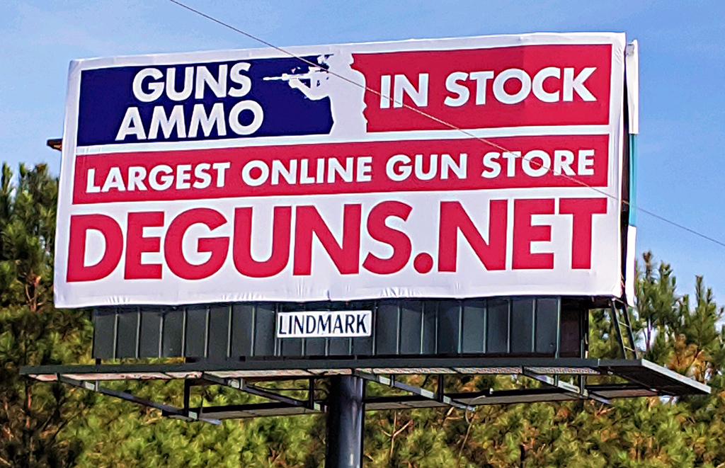 Photo of a billboard in Blevins