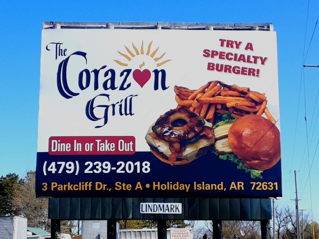 Photo of a billboard in Pea Ridge