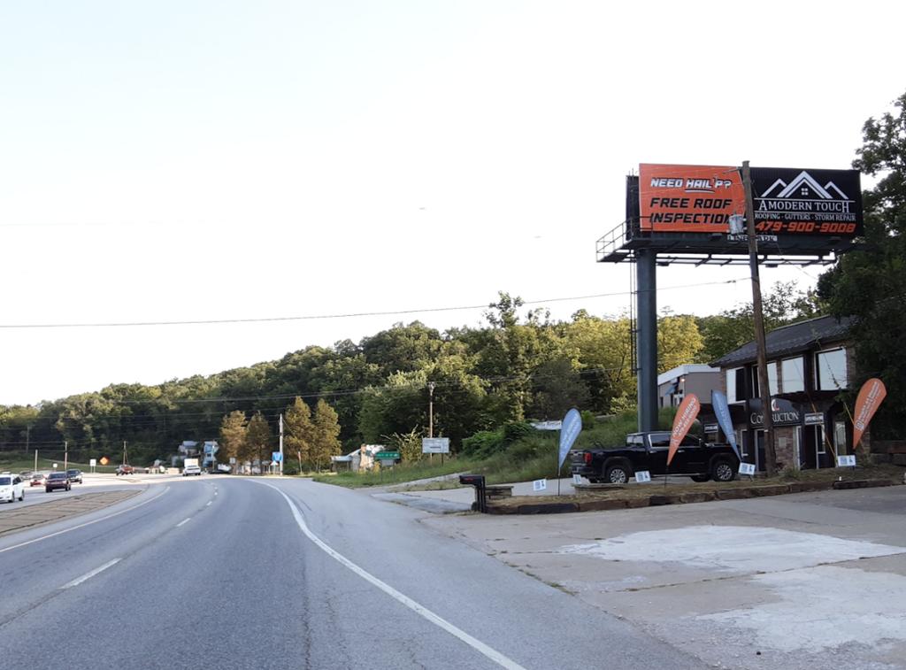 Photo of a billboard in Bentonville