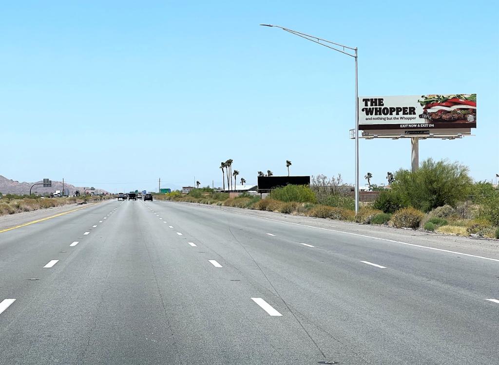 Photo of a billboard in Eleven Mile