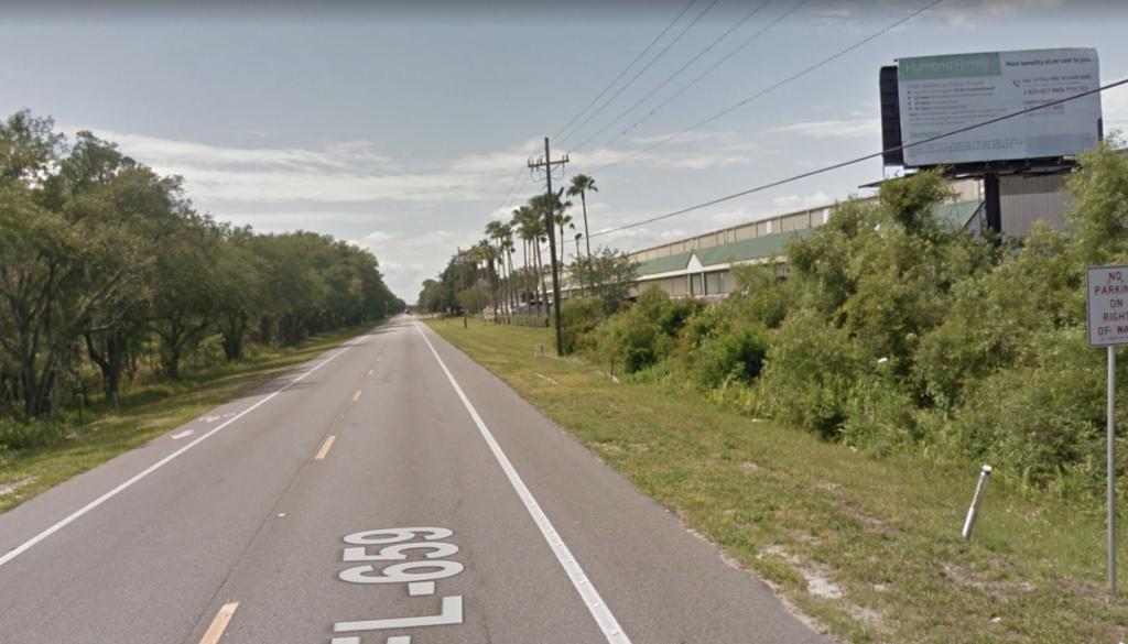 Photo of a billboard in Polk City