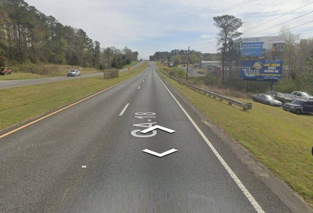 Photo of a billboard in Juliette