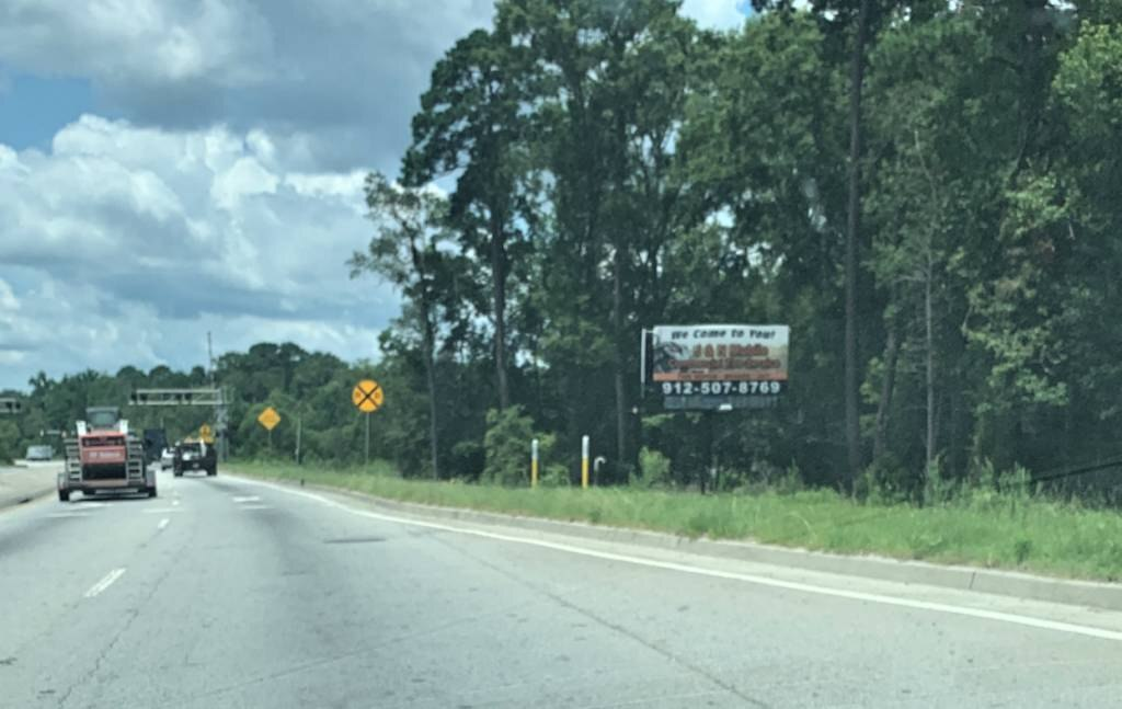 Photo of a billboard in Pooler