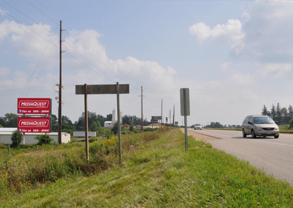 Photo of a billboard in Troy Mills