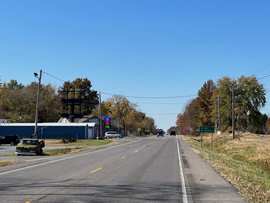 Photo of a billboard in Carterville