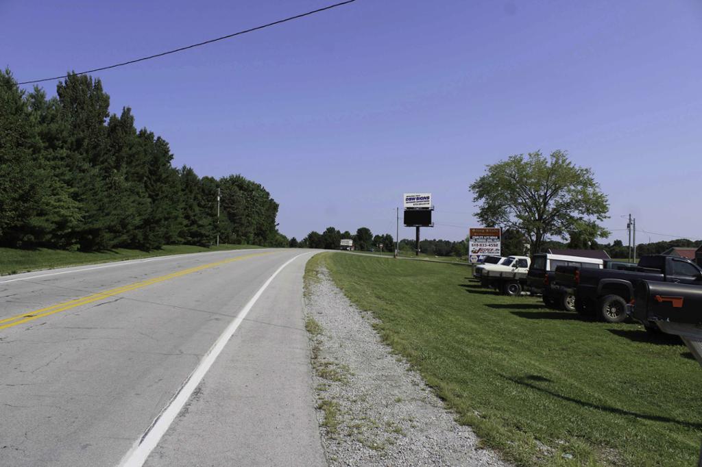 Photo of a billboard in Cobden