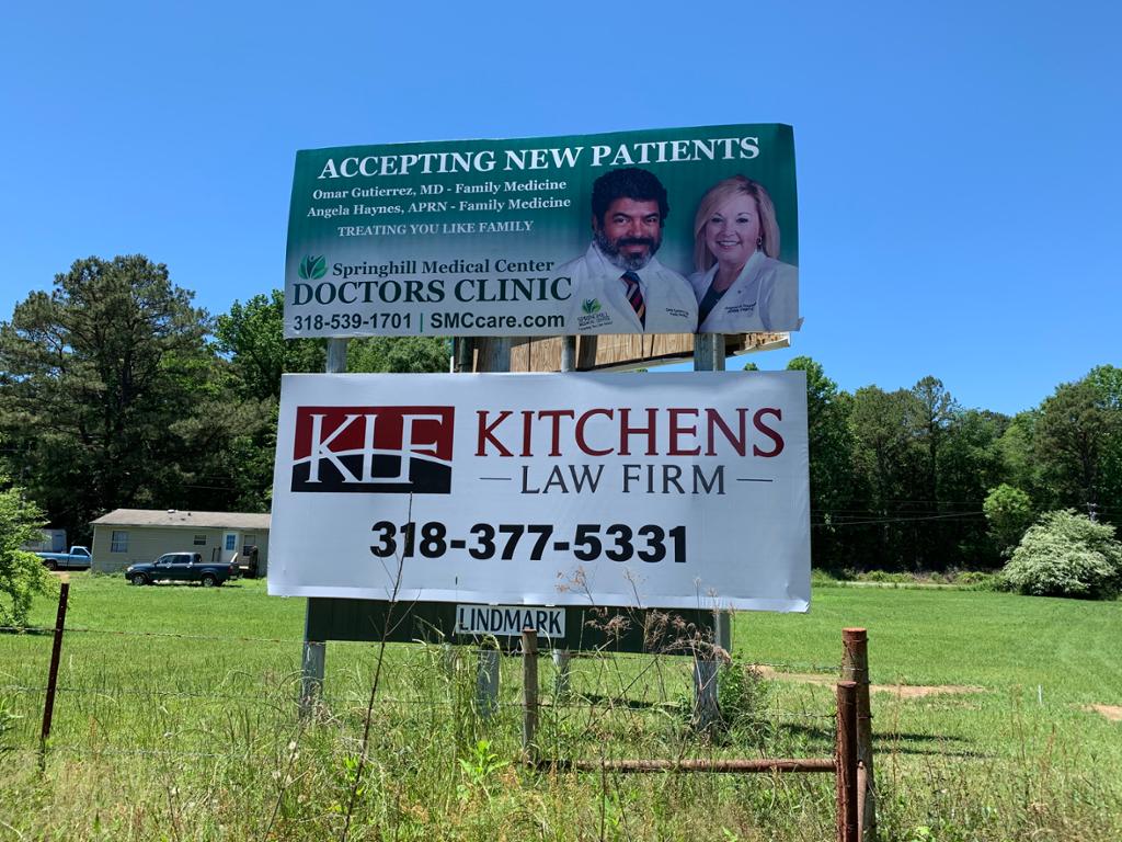 Photo of a billboard in Shongaloo