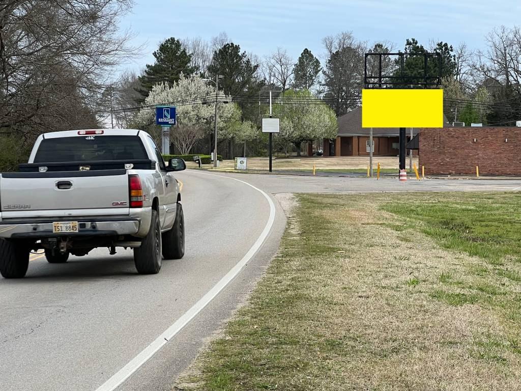 Photo of a billboard in Tishomingo