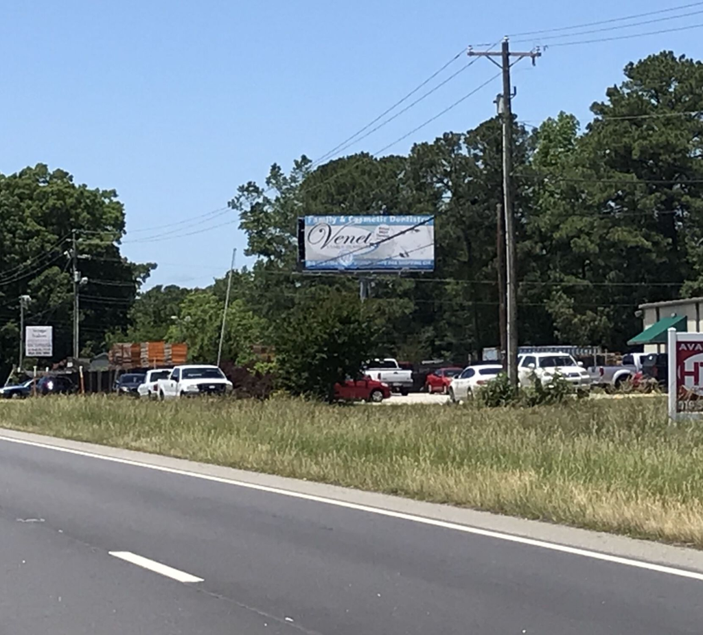 Photo of a billboard in Gettysburg