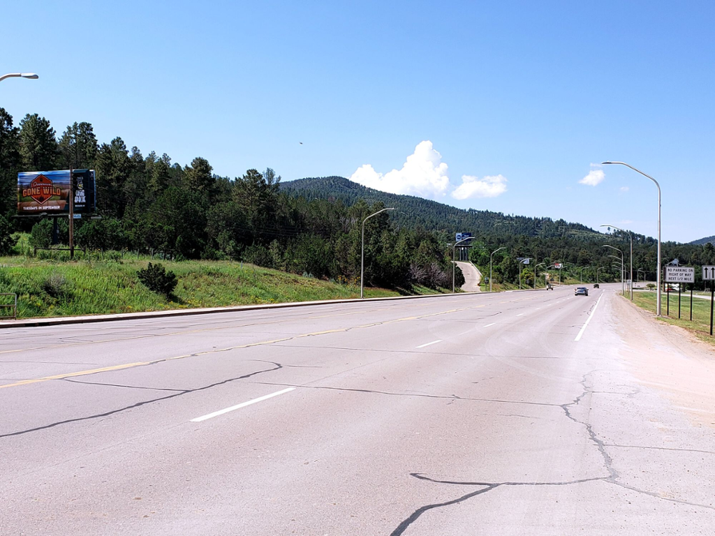 Photo of a billboard in Ruidoso Downs