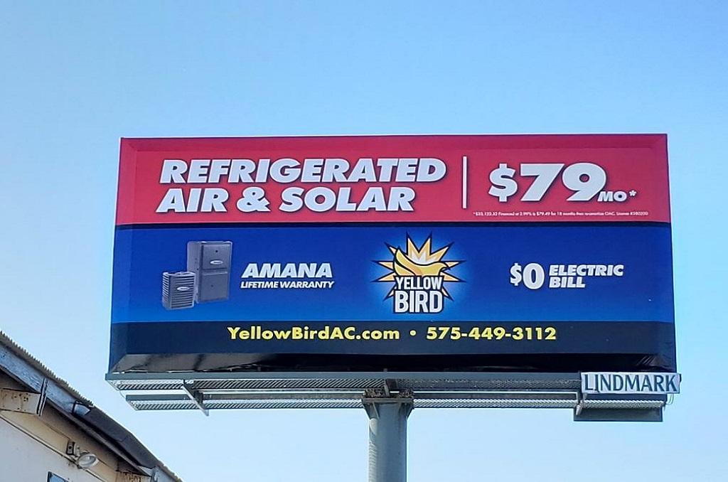 Photo of a billboard in Mesilla Park