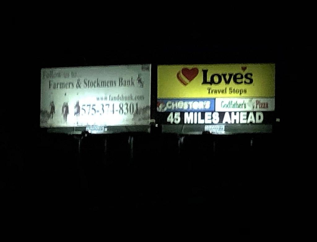 Photo of a billboard in Villegreen
