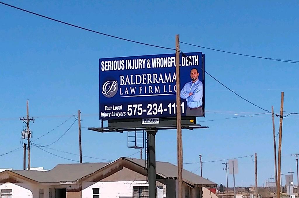 Photo of a billboard in Orla
