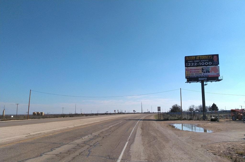 Photo of a billboard in Eunice