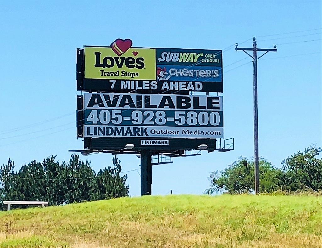 Photo of a billboard in Stringtown