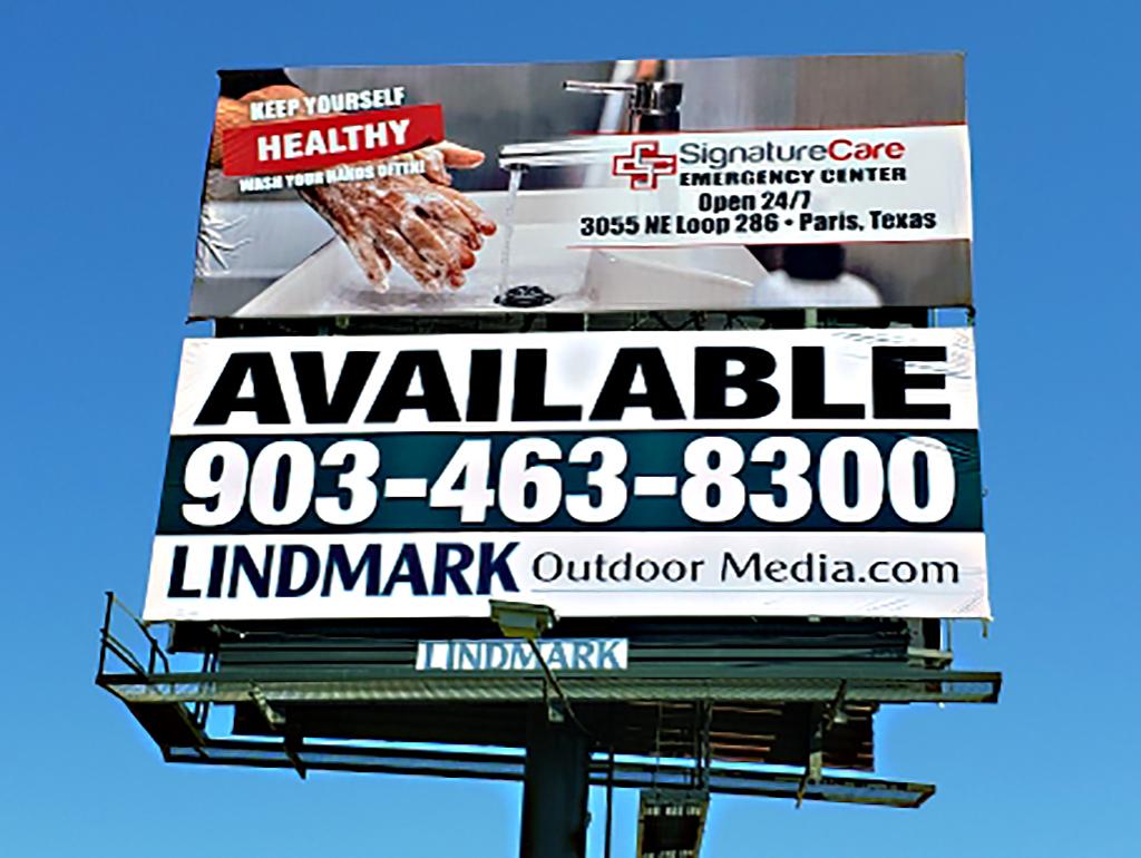 Photo of a billboard in Arthur City