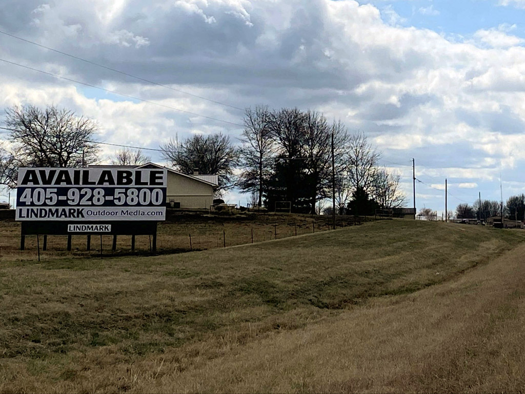 Photo of a billboard in Pryor