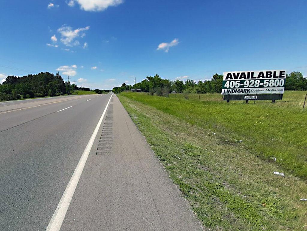 Photo of a billboard in Okay