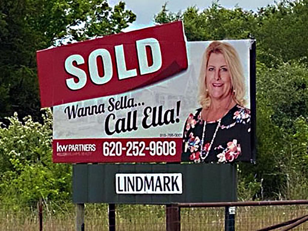 Photo of a billboard in Nowata