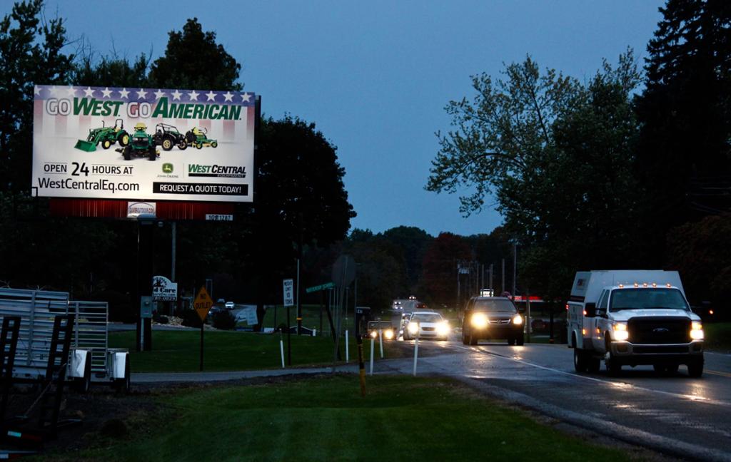 Photo of a billboard in Renfrew