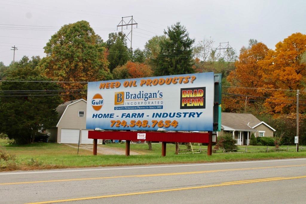 Photo of a billboard in Adrian