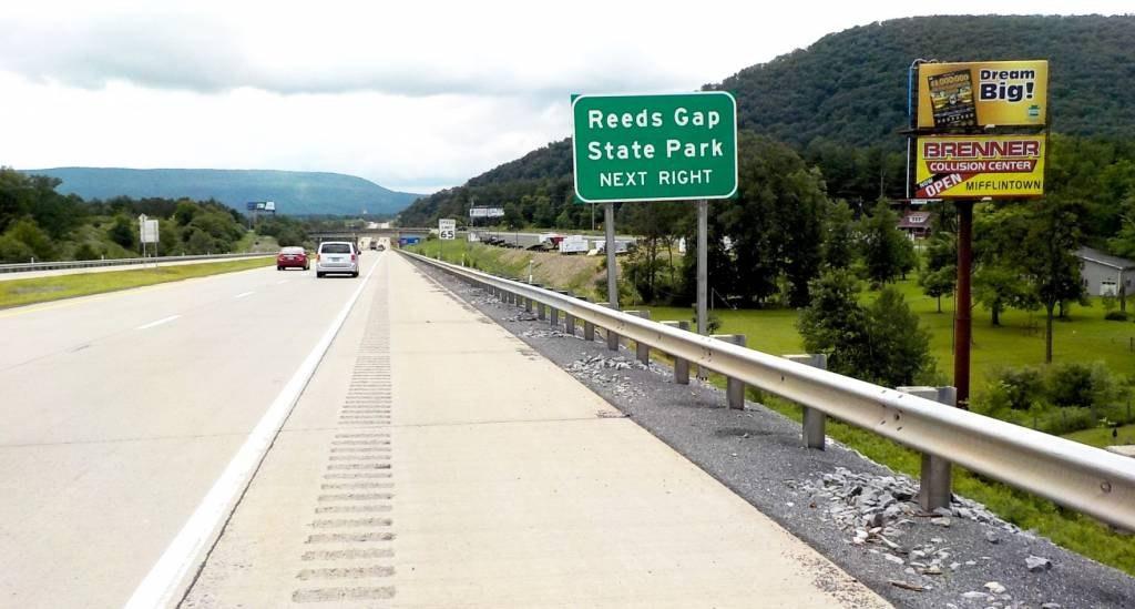 Photo of a billboard in Reedsville